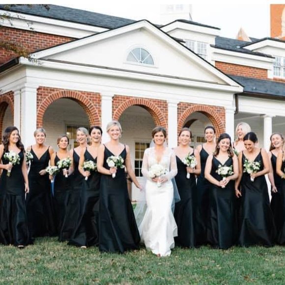 Lula Kate Black Bridesmaids Dress | Size 4 - Picture 3 of 3